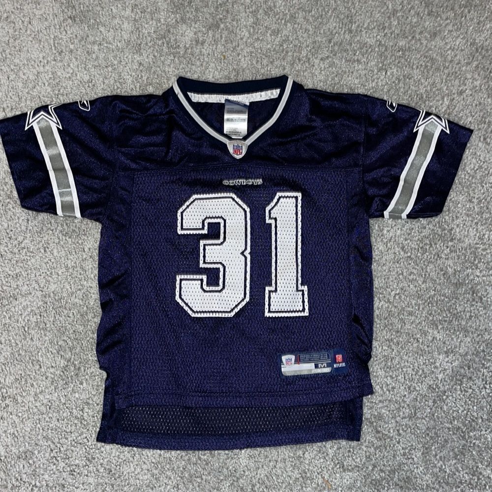 Dallas Cowboys vintage Williams 31 Reebok NFL kids child medium team jersey